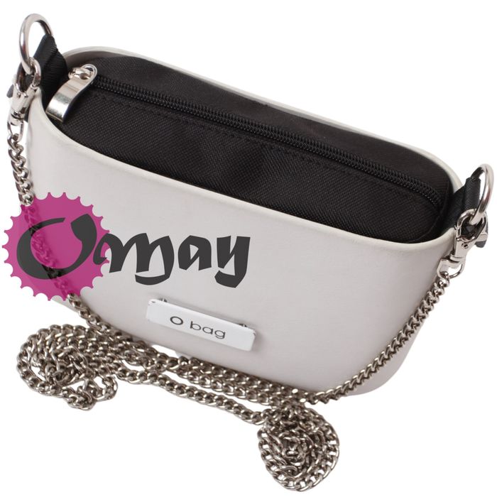 Czarny organizer do OBAG POCKET 1 kieszeń wkład wnętrze OMAY