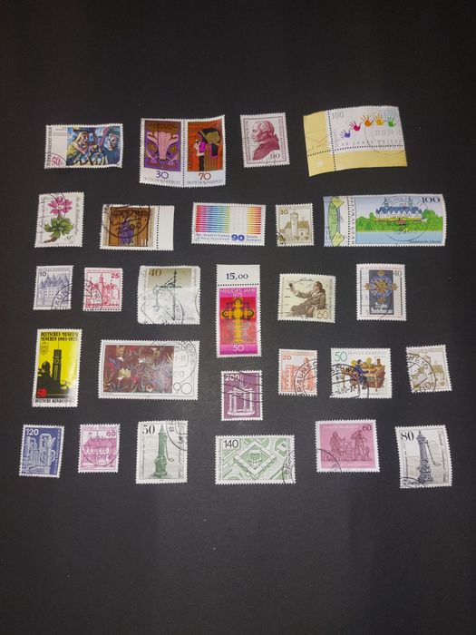 Filatelia lote de selos