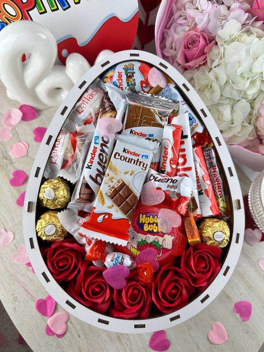 Подарок на 14 февраля/ бокс со сладостями / подарок девушке/Одесса