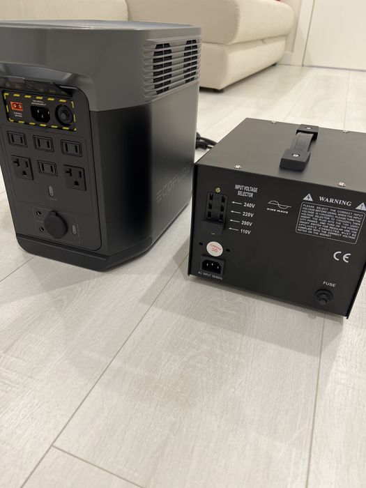 Ecoflow Delta 2 USA 110V + Трансформатор в наличии
