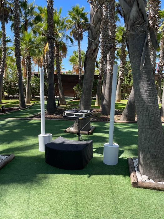 2 x LD SYSTEMS MAUI 5 - Brancas como novas Garantia até Julho de 2026