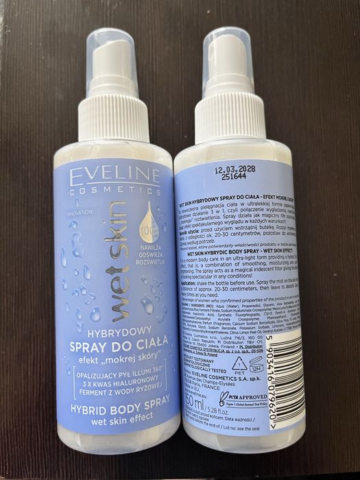 Eveline - hybrydowy spray do ciała 1 sztuka