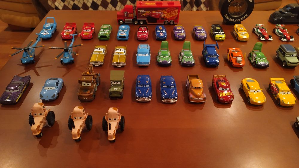 Coleção Carros dos Cars - Disney Pixar Originais da Mattel