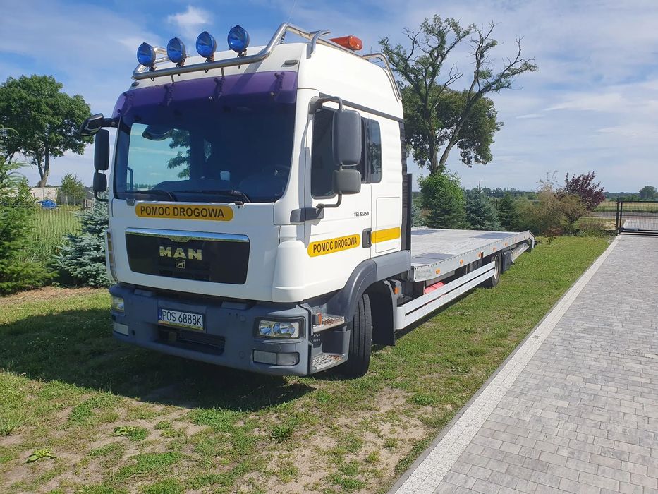 MAN Tgl 12.250  Pomoc drogowa autolaweta laweta autopomoc zamiana