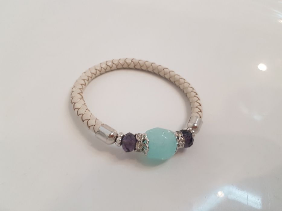 Skórzana bransoletka - Tchibo