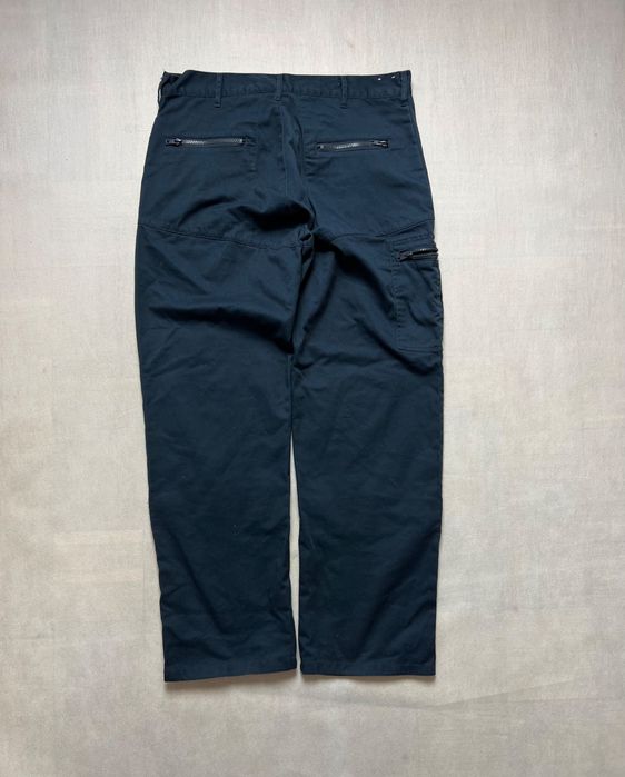 Spodnie Dickies vintage granat kieszenie logo