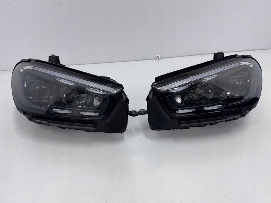KOMPLET LAMP LEWA PRAWA PRZÓD MERCEDES GLE C167 W167 A167 MULTIBEAM LED