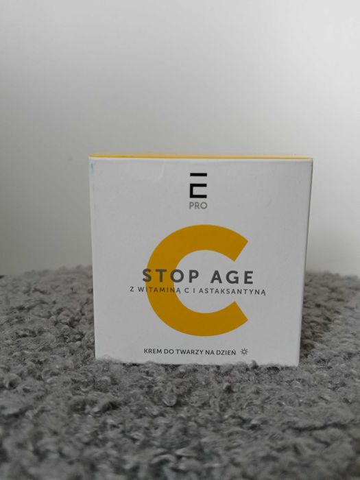 Krem do twarzy na dzień stop age z witaminą C i astaksantyną