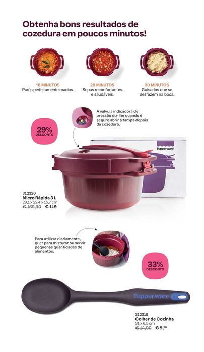 Promoções Tupperware do mês de  Outubro 2024