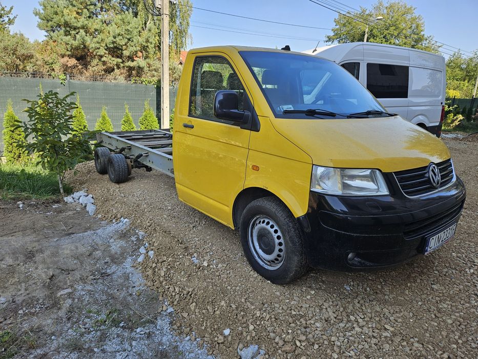 Transporter T5 2.5 2005r rama aluminiowa z hydrauliką.