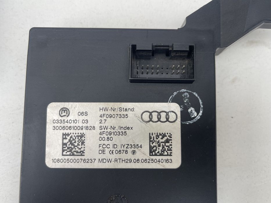 Контролер Беключового Доступу Audi A6 C6 Модуль Блок Kessy