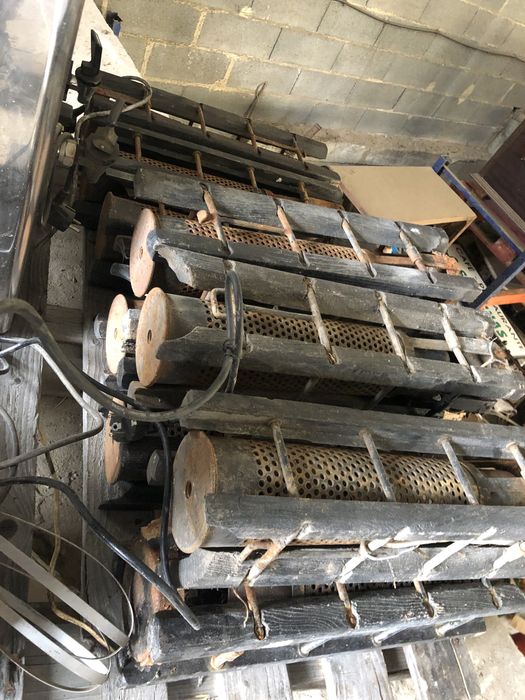 Granadas morteiros candeeiros