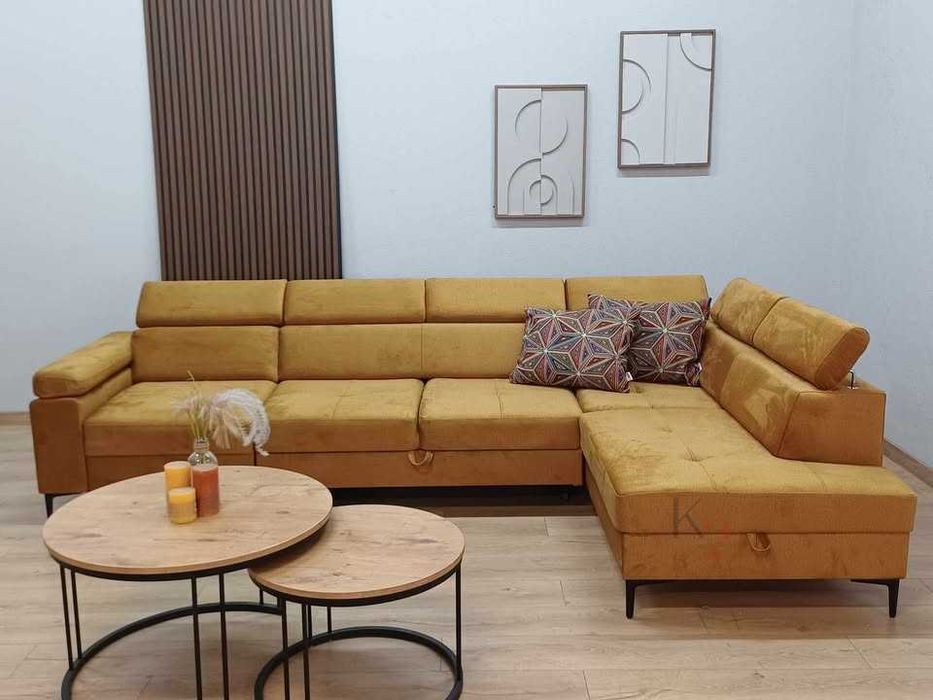 Narożnik Primo Long PROMOCJA z Funkcją spania Kanapa Dostawa 3-7DNI