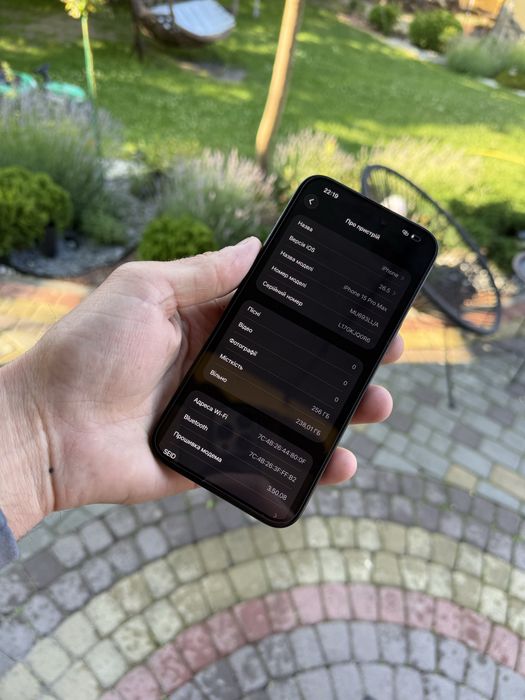Iphone 15 pro max 256 gb