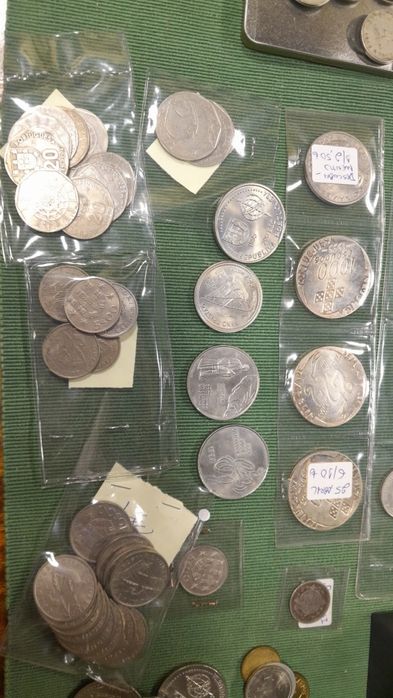 CONJUNTO DE MOEDAS ANTIGAS