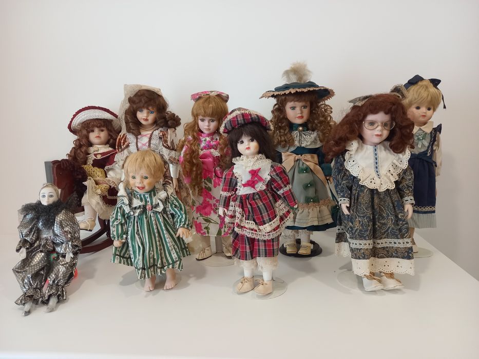 Bonecas porcelana