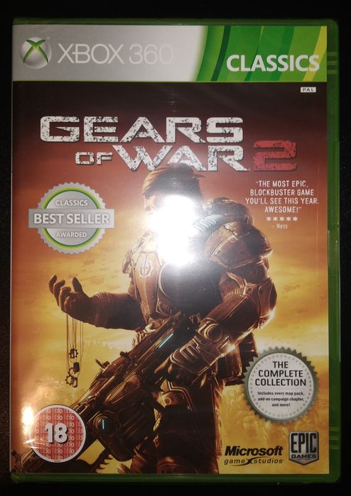 Gears of War 2 Xbox360 nowa w folii