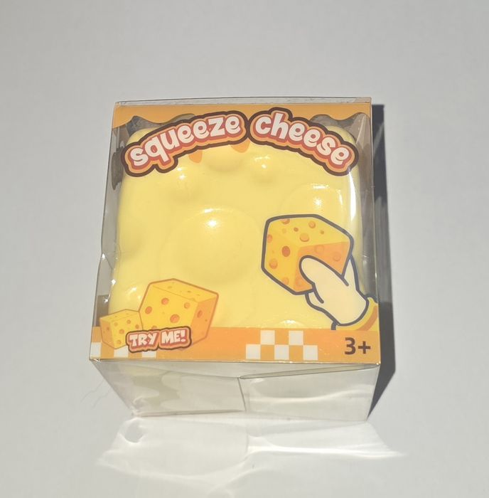 Duży ser squishy gniotek antystresowy 7cm