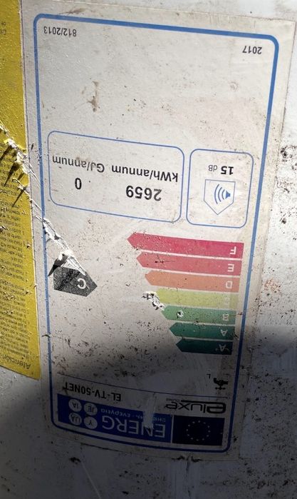 Termoacumulador ELUXE 50L