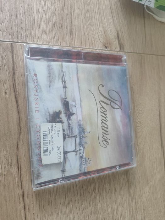 Płyta CD romanse rosyjskie i cygańskie