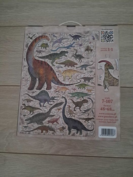 Puzzle dinozaury 200szt.