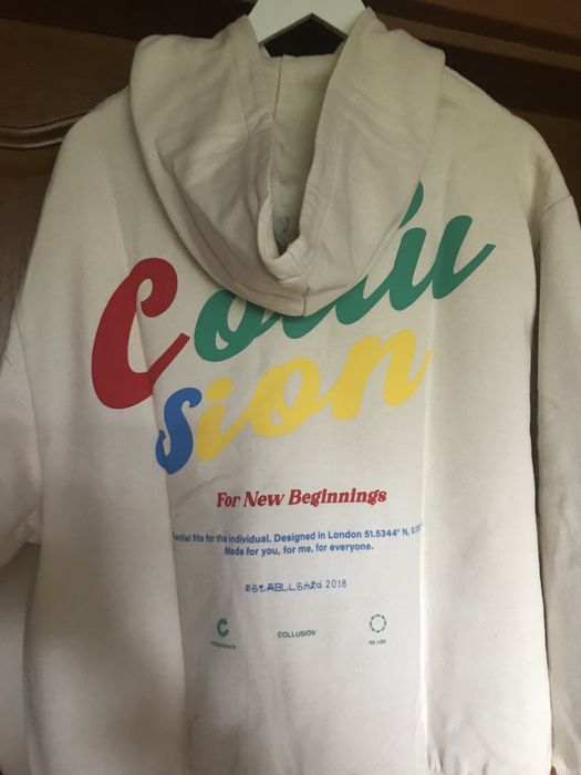 Bluza dresowa z kapturem Collusion