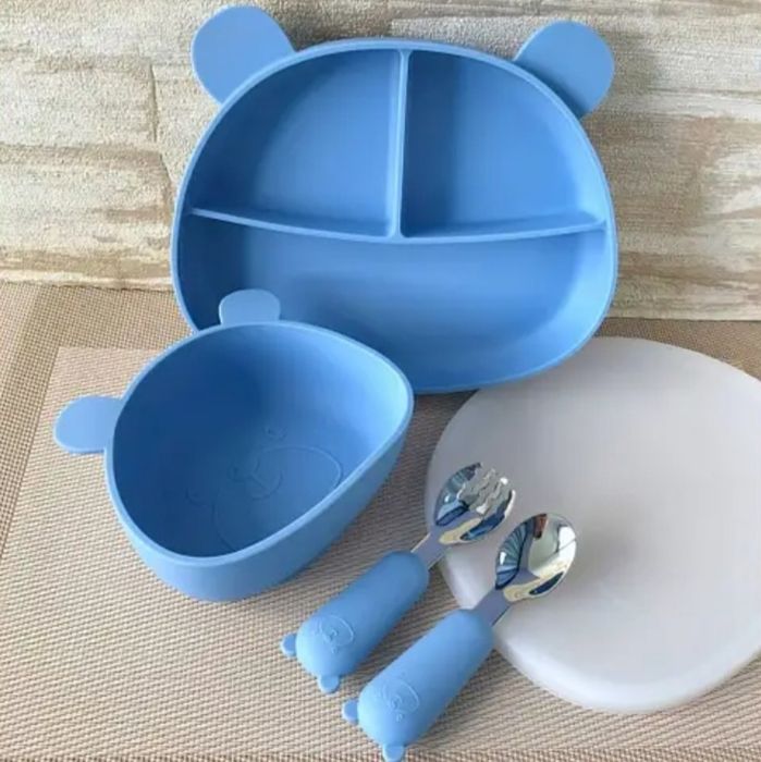 Силіконовий посуд для малечі