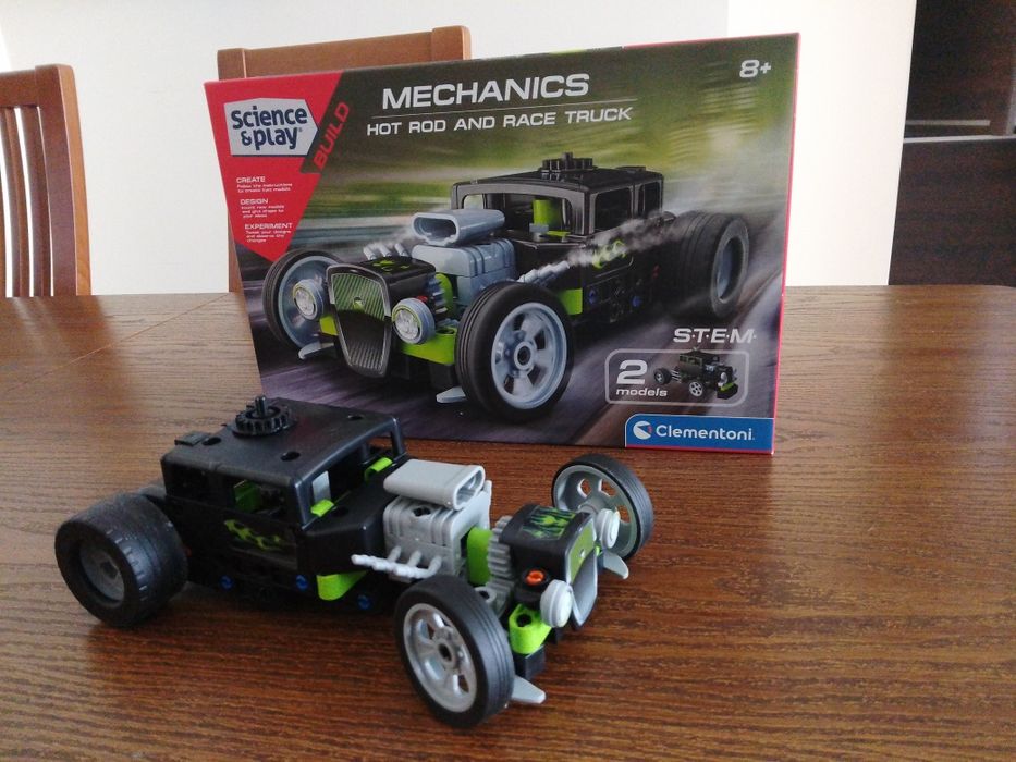 Clementoni Science and Play Mechanics klocki 2w1