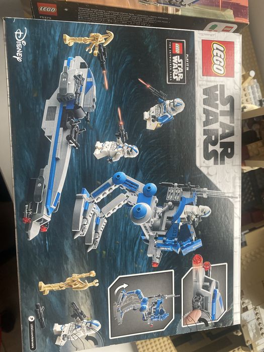 Lego Star Wars 501st Legion Clone Troopers novo e selado