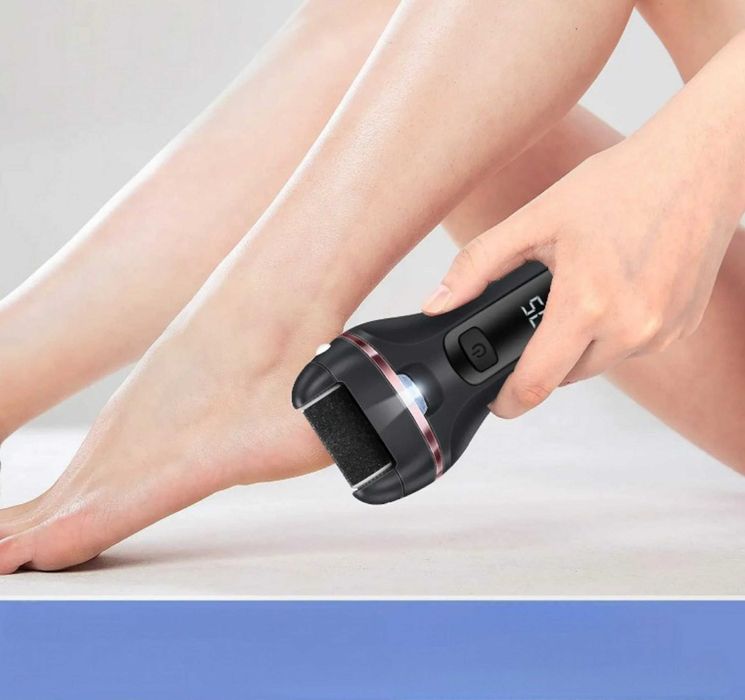 Pilnik Elektryczny Frezarka Tarka Do Pięt Stóp Pumeks Rolki USB Zestaw