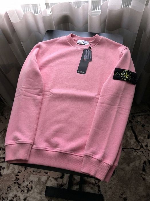 Олх доставка! Світшот stone island | кофта Стон Айленд  | Рожевий sweatshirt