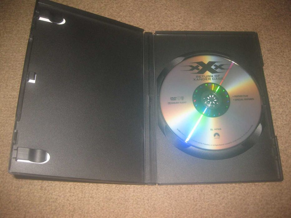 DVD "xXx: O Regresso de Xander Cage" com Vin Diesel