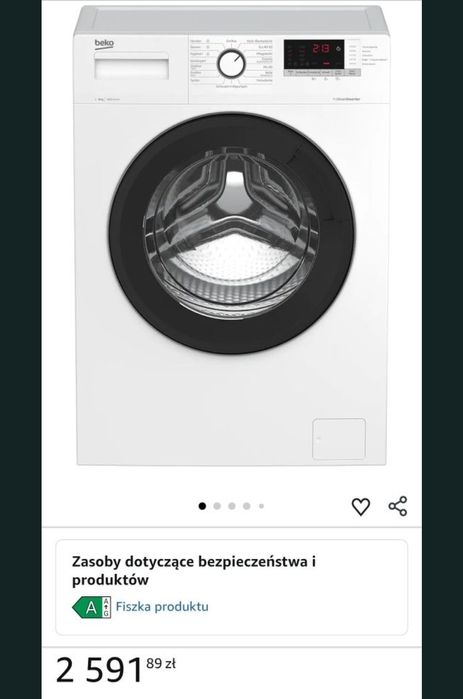 Pralka Beko sprzedam