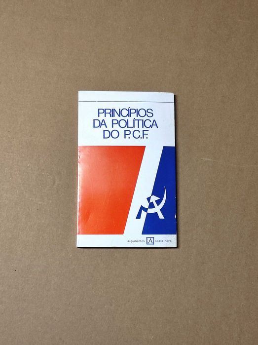 Livro Princípios da Política do P.C.F. (Partido Comunista Francês)