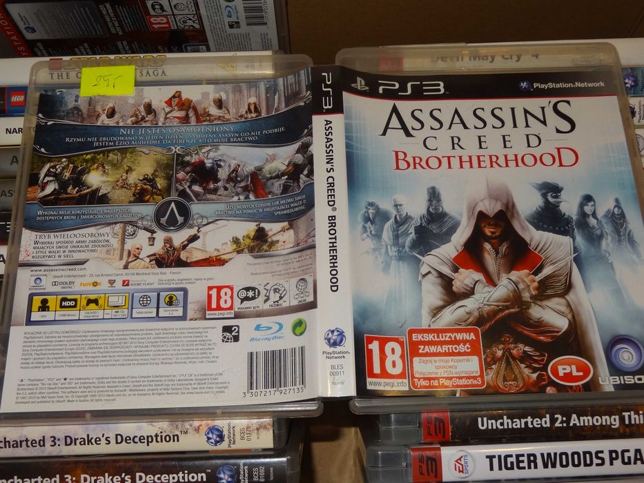 + Assassin's Creed Brotherhood PL + gra na PS3