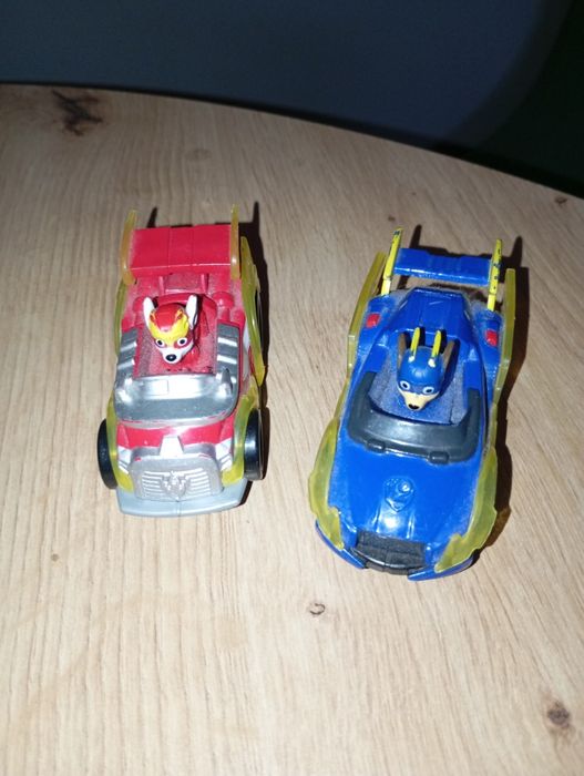 Figurki pojazdy psiego patrolu