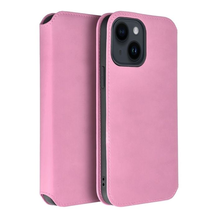 Etui Dual Pocket Book do Xiaomi Redmi Note 14 5G Light Pink