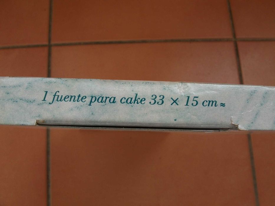 Torteira ou prato para bolo Luminarc rectangular (com caixa)64738200641027124