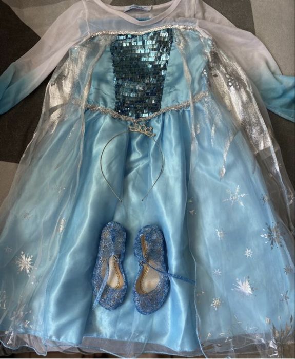 Сукня Ельзи, Снігової Королеви, Хурделиці