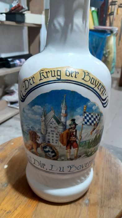 Ceramiczna bawarska butelka
