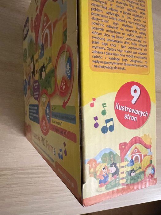 Książeczka ABC Farma Chicco NOWA prezent na roczek