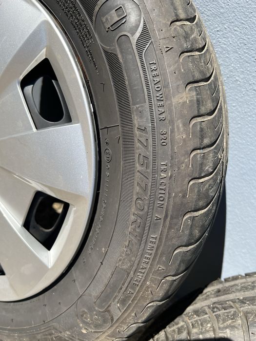Jantes Seat 14” – Furação 5x100 com Pneus