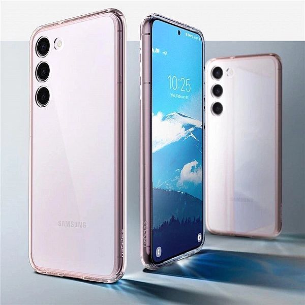 Etui Spigen Ultra Hybrid na Samsung Galaxy S23 - różowe