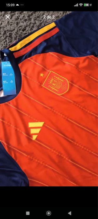 Camisola futebol Espanha