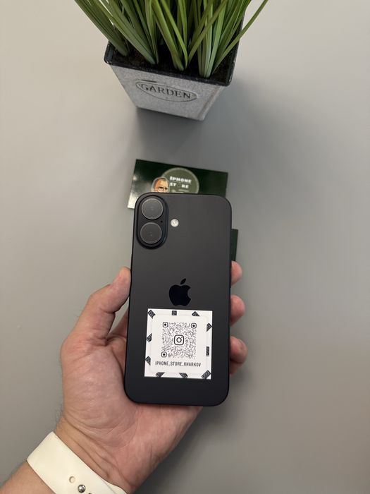 iPhone 16,128GB,Black!Батарея 100%!Nevelock!Гарантия!Магазин!