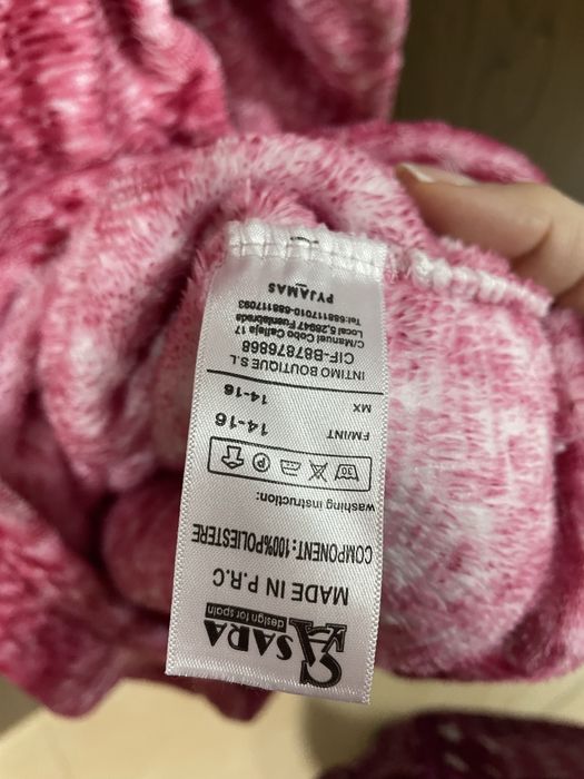 Pijama polar menina 14/ 16 anos