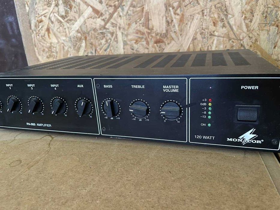 Підсилювач звуку Monacor PA-900 Amplifier.