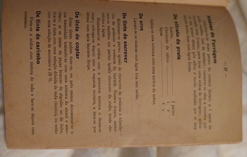 Medicina Caseira-Livro de 1952- o mestre do lar-medicina caseira