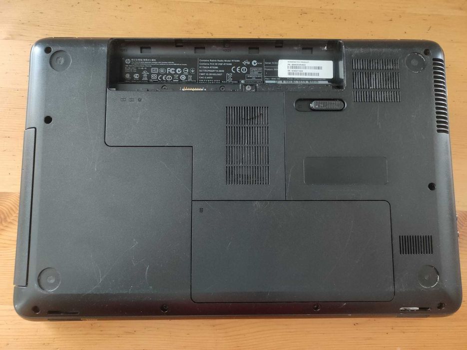 Laptop 15,6" Notebook HP 650 655 B970/4GB/128GB SSD/DVD/Win10 zasilacz