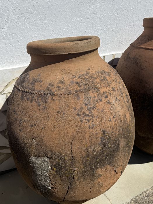 Potes de barro antigos ( várias medidas )